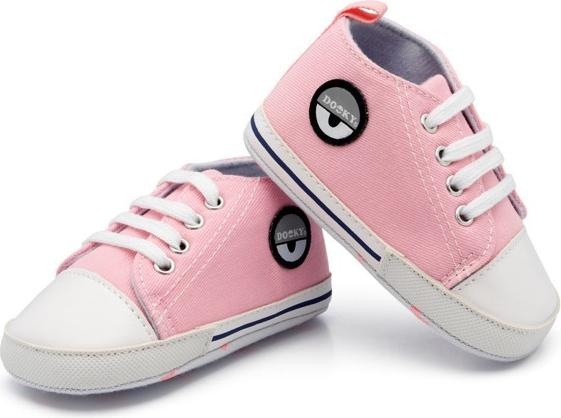 Actual product image Dooky Baby shoes + wet wipe box, pink (18)