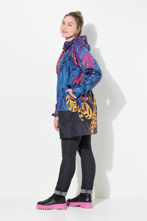 Produktbild Laurasøn Funktions-Regenmantel, Kapuze, Zipper, verdeckte Taschen (XL)