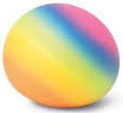 NoName Regenbogen-Stressball