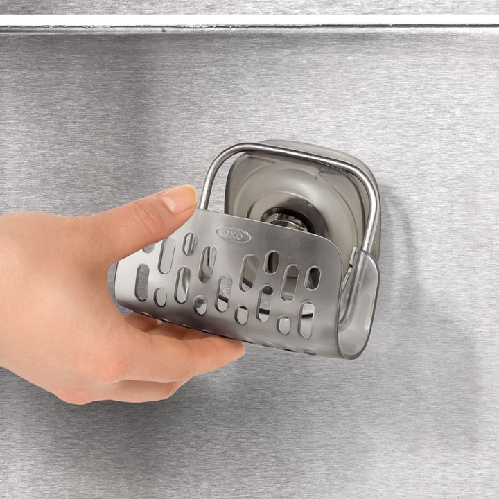 Immagine prodotto OXO Porta spugne con supporto a ventosa Grigio