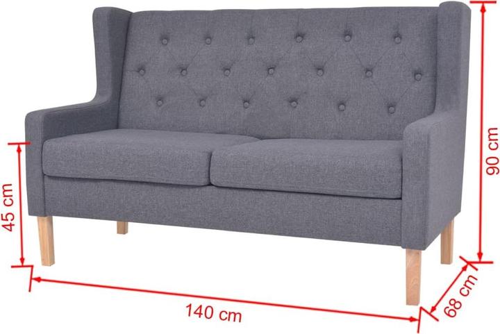 Produktbild vidaXL Sofagarnitur (Polstergruppe)