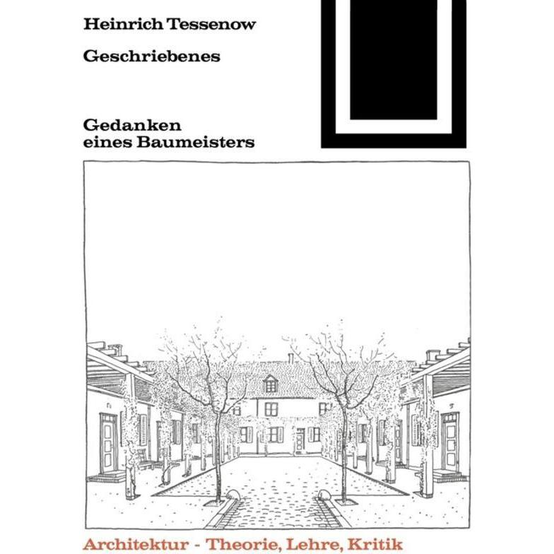 Geschriebenes, Sachbücher von Heinrich Tessenow