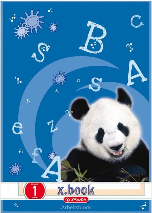 Image du produit Herlitz Bloc-notes DIN A4 linéature 1 (ligné) Chien, 50 feuilles (A4, À rayures, Non contraignant)