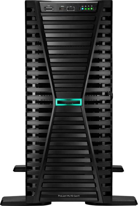 Actual product image HPE ML110 G11 4510 64G MR408I-STOCK (Intel Xeon Silver 4510, 64 GB, Tower server)