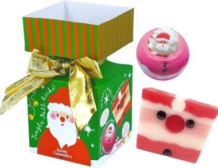 Produktbild Bomb Cosmetics Jingle Bell Rock Mini Cracker Geschenk mit reinen ätherischen Ölen