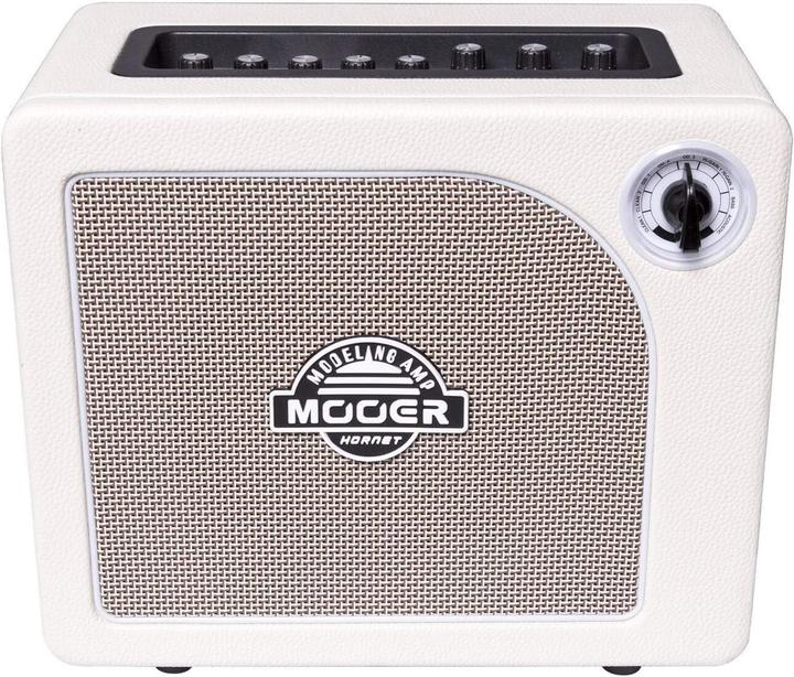 Immagine prodotto Mooer Hornet White modelling guitar amplifier combo 15W (Chitarra, 15 W)