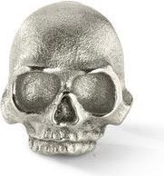 Produktbild Bikergold Ohrstecker Einzel Skull White (Silber 925)