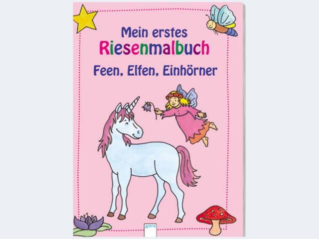 Produktbild Mein erstes Riesenmalbuch. Feen, Elfen, Einhörner