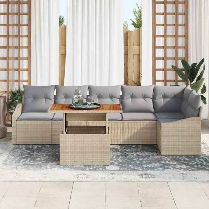 Produktbild vidaXL Garten Essgruppe (100 x 55 x 73 cm)