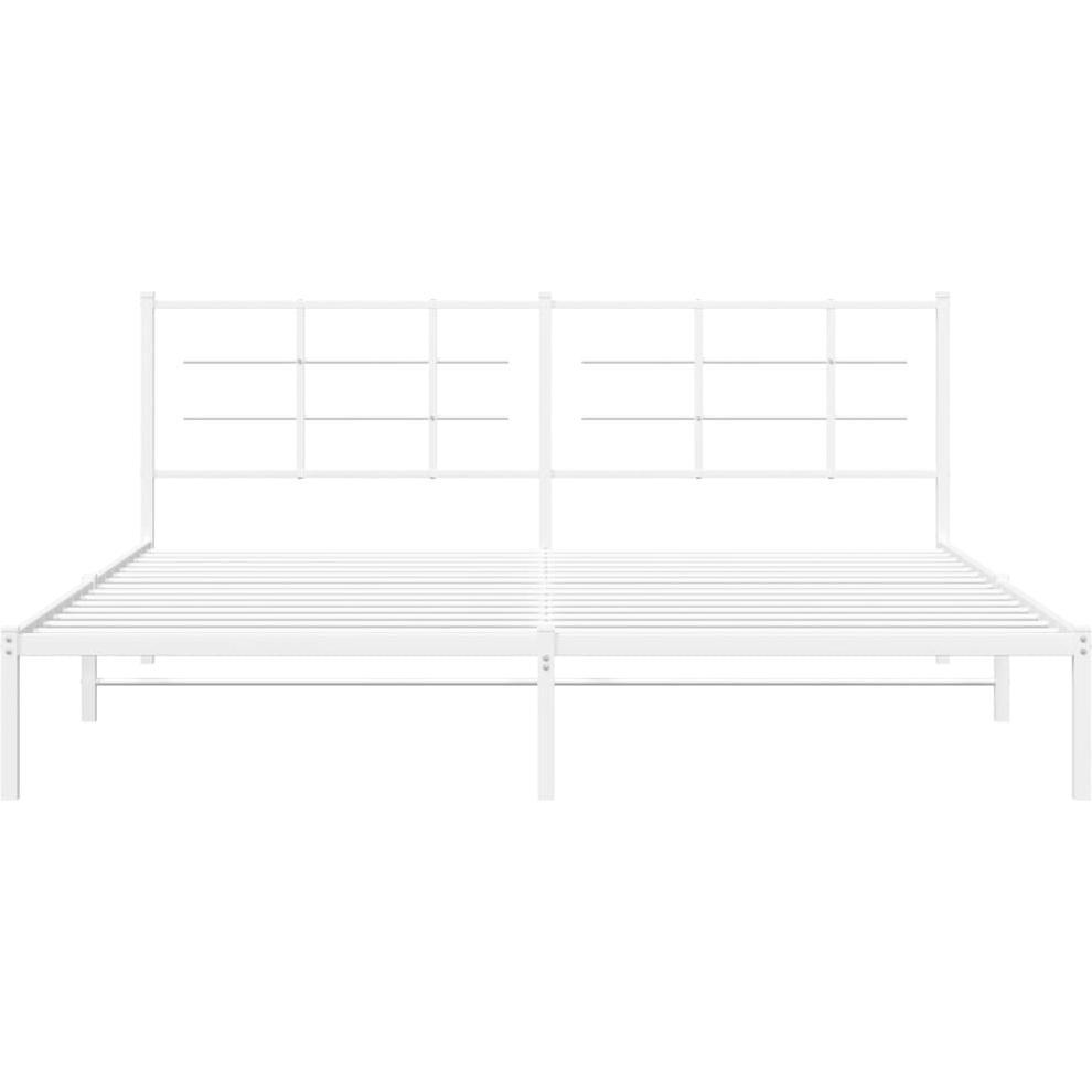 Thumbnail - VidaXL, Bett, Bettgestell mit Kopfteil (193 x 203 cm)