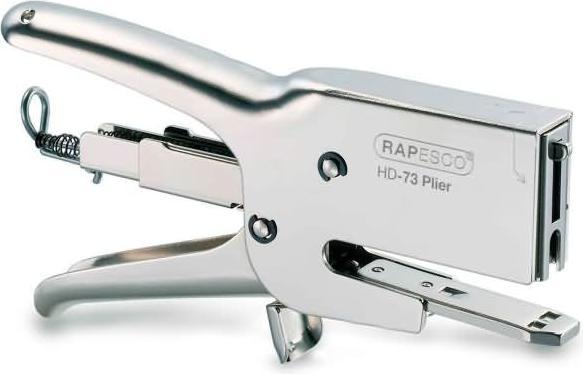 Rapesco Pince-agrafeuse HD-73, chromée (70 feuilles)