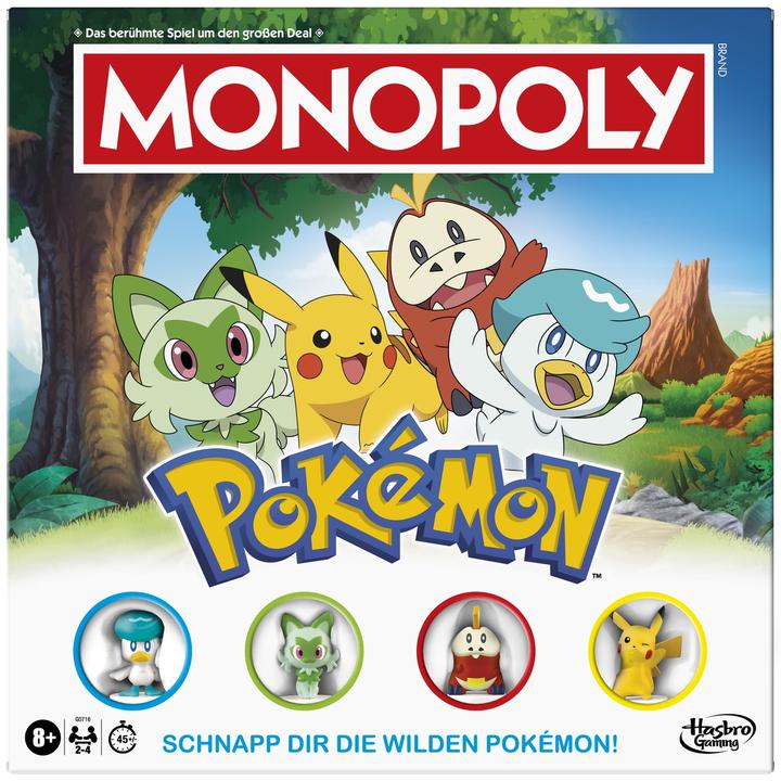 Immagine prodotto Hasbro Gaming Monopoly Pokemon (Tedesco, 2 - 6 Giocatori)