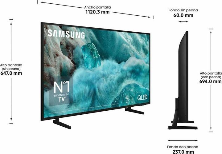 Produktbild Samsung TQ50Q7FAAU (50", QLED, 4K, 2025)