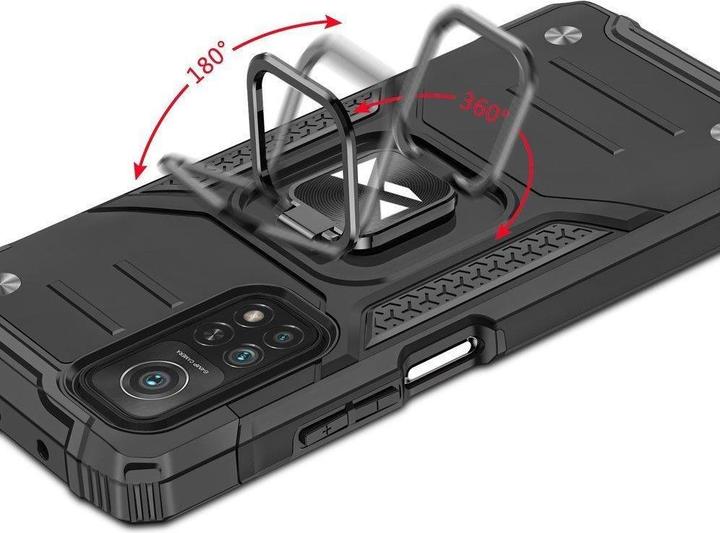 Immagine prodotto Wozinsky Ring Armor Tough Hybrid Case Cover + supporto magnetico Mi Poco M4 Pro 5G / Redmi Note 11 5 (Xiaomi Poco M4 Pro 5G)