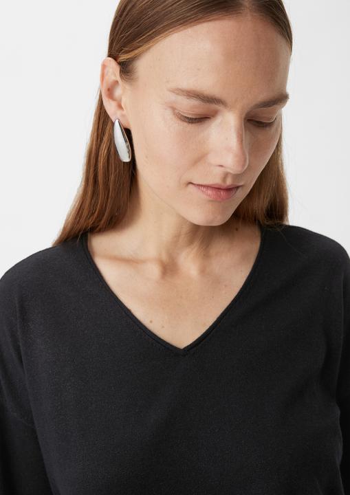 Actual product image Comma Strickpullover Strickpullover mit Glitzergarn (34)