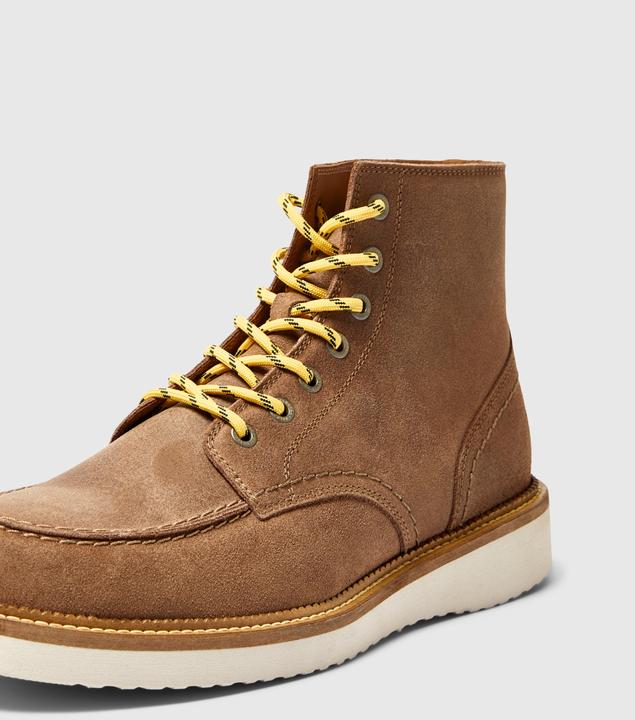 Image du produit Selected Wildleder Moc-Toe-Schuhe (41)