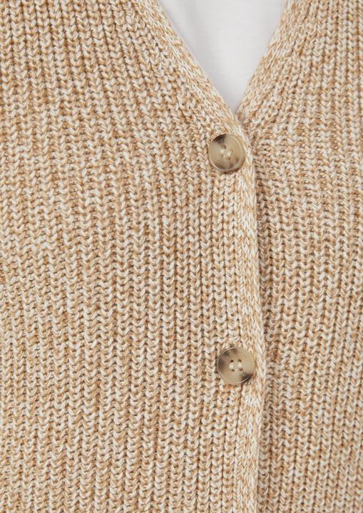 Produktbild s.Oliver Strickjacke Strickweste im Slim Fit mit Knopfleiste (44)