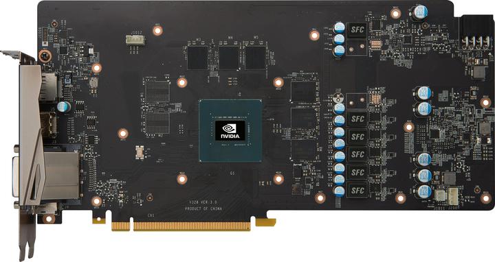Actual product image MSI GeForce GTX 1060 GAMING X (6 GB)
