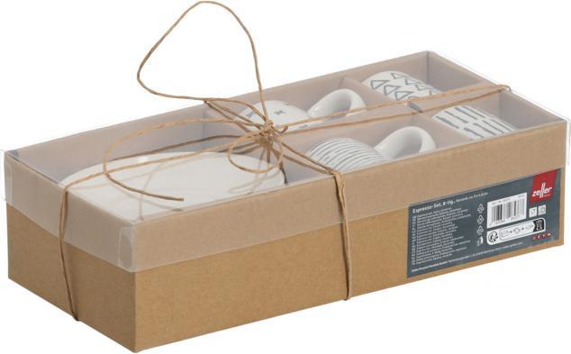 Produktbild Zeller Present Espresso-Set (70 ml, 8x)