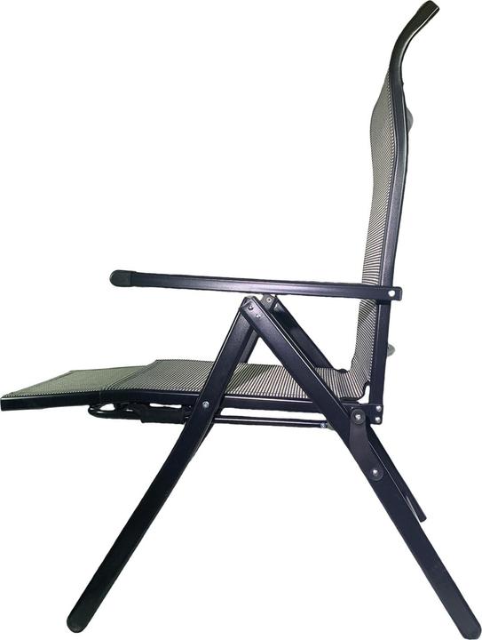 Produktbild HTI-Living Bequemer Klappbarer Relaxstuhl mit Liegefunktion Grau