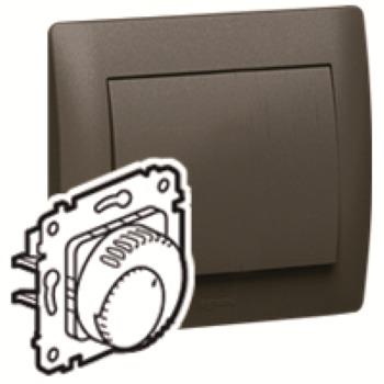 Legrand 775684, Thermostat, Braun