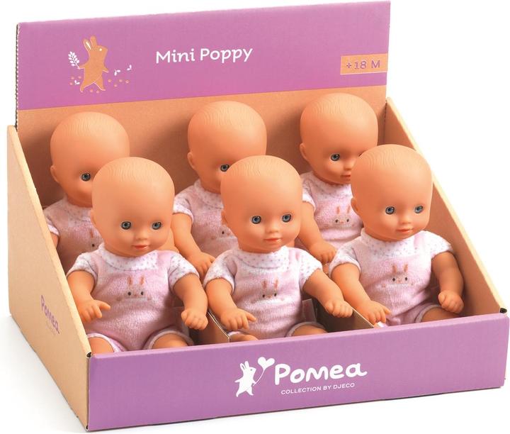 Actual product image Djeco Puppe Mini Poppy 20cm