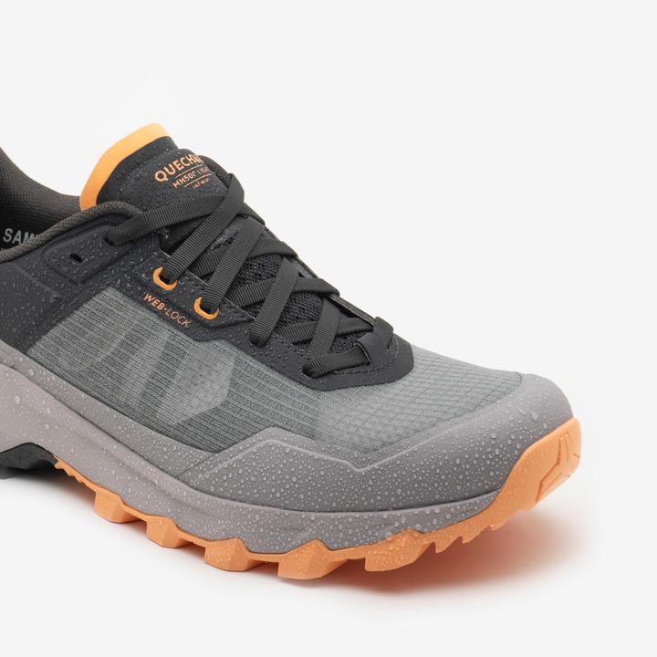 Quechua Men’s Mountain Hiking Boots - MH500 LIGHT - Light Grey