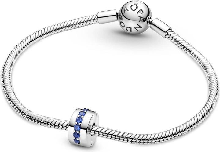 Immagine prodotto Pandora Charms/sfarfallio blu della clip del percorso di incandescenza/sfarfallio (Argento 925)