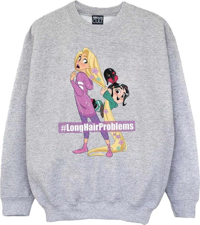 Produktbild Disney Wreck It Ralph Rapunzel And Vanellope Sweatshirt Jungen (152, 158)