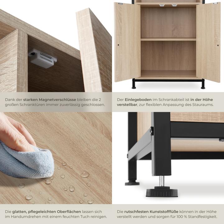 Image du produit tectake Doncaster (60 x 38 x 125 cm)