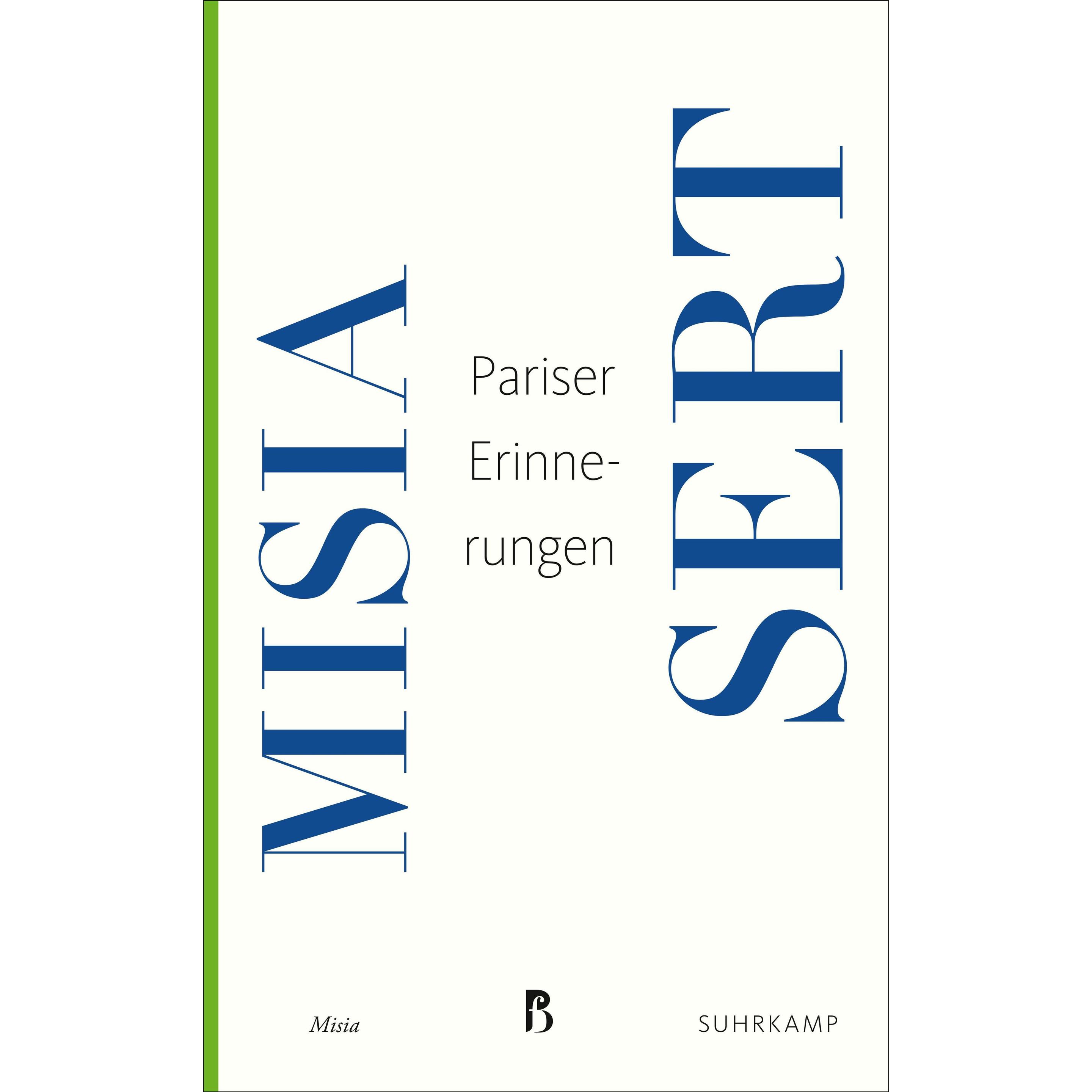 Pariser Erinnerungen, Belletristik von Misia Sert