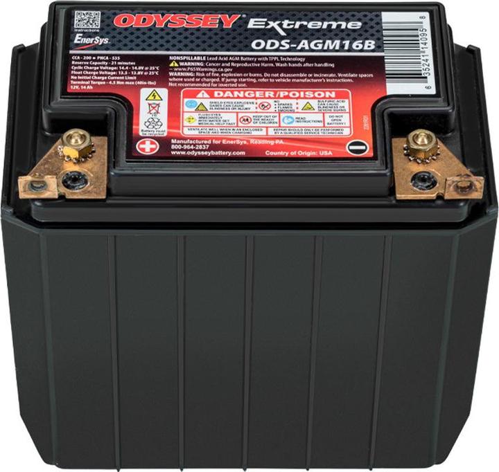 Immagine prodotto EnerSys PC535 Batteria moto Odyssey (12 V, 14 Ah, 200 A)