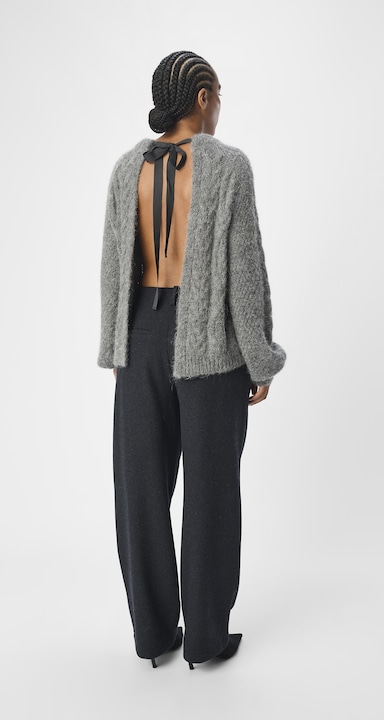 Actual product image Object Alpaca wool blend knit jumper (XS)
