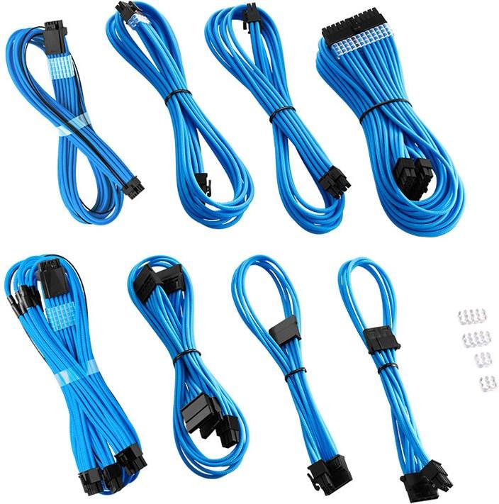 Produktbild CableMod RT-Series Pro ModMesh 12VHPWR Dual Cable Kit für ASUS/Seasonic - hellblau