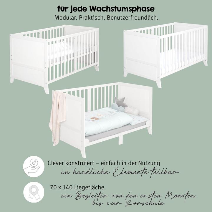Produktbild Roba Kinderbettset, 70 x 140 cm Woodland Buddies (70 x 140 cm)