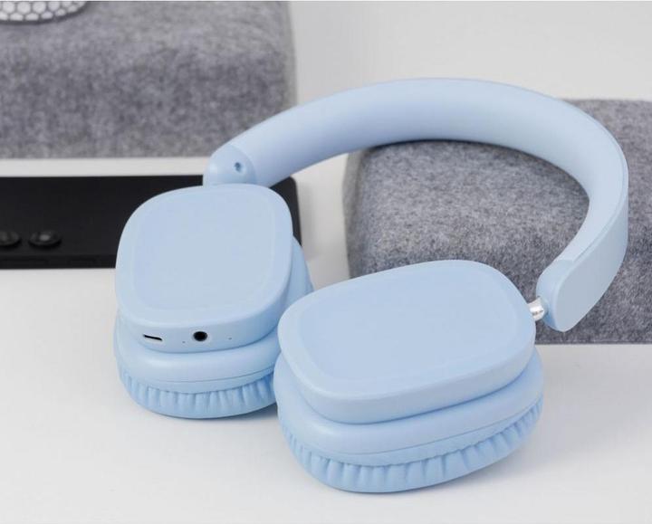 Actual product image Hoco Wireless headphones wireless headphones bluetooth W51 blue (46 h, Wireless)