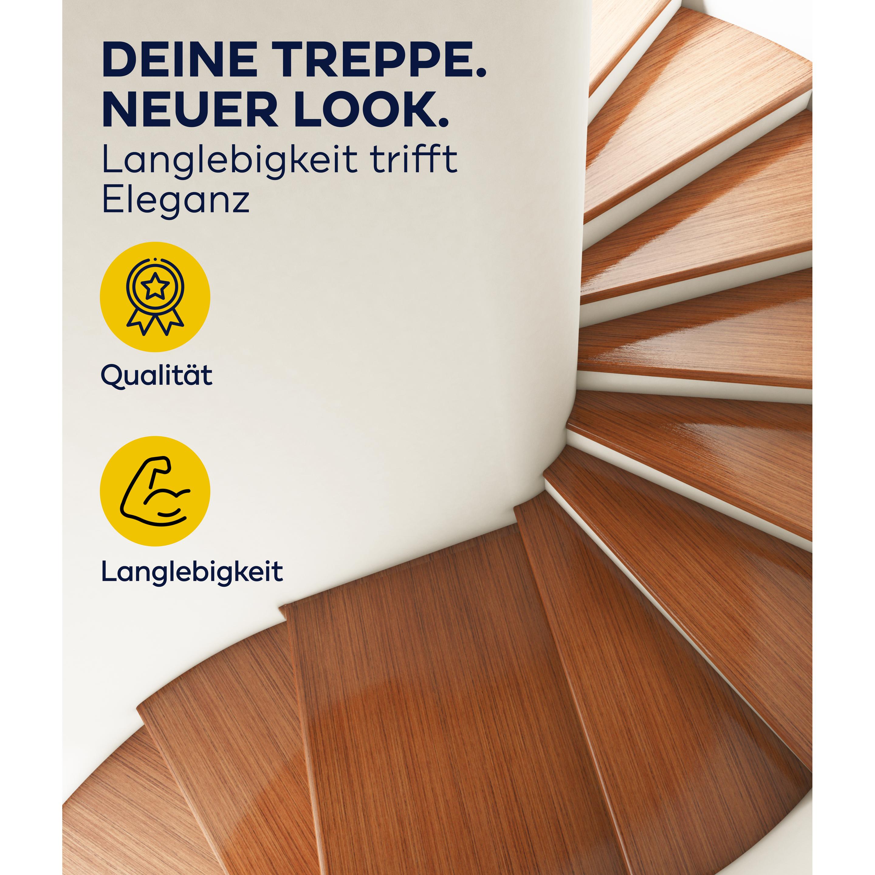 Thumbnail - Plid, Lack, Treppenlack Set 00,75L Farblos glänzend, für ca. 9m² /Treppensiegel Klarlack Holz (Farblos, 0.75 l)