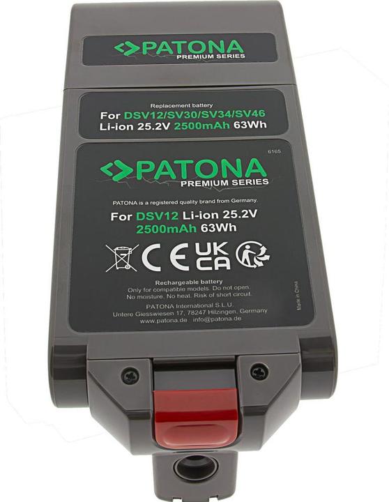 Immagine prodotto Patona Premium Akku Dyson V12 Serie