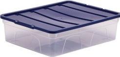 Immagine prodotto Fellowes 10 Bankers Box Aufbewahrungsboxen 12,0 l transparent, blau 32,0 x 40,0 x 11,0 cm (12 l)