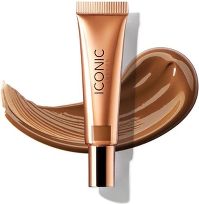 Actual product image Iconic London Sheer Bronze Lightweight Liquid Buildable Bronzer - Cruelty Free (Bronzer)