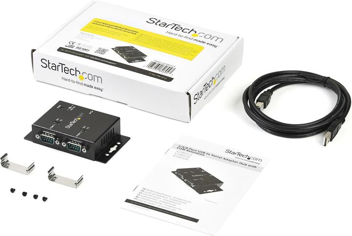 Produktbild StarTech 2x USB To Serial Adapter Hub (USB-B, 2 Ports)