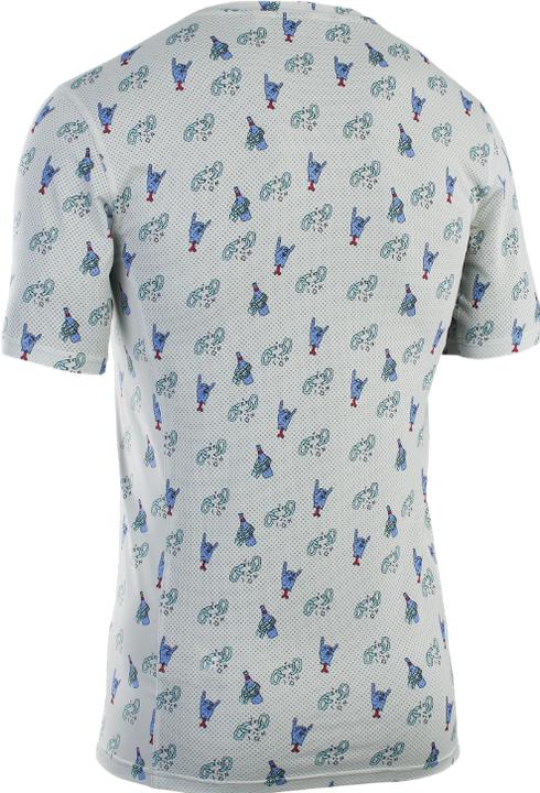 Actual product image ION Baselayer Tee SS AOP men - pale blue (54, XL)