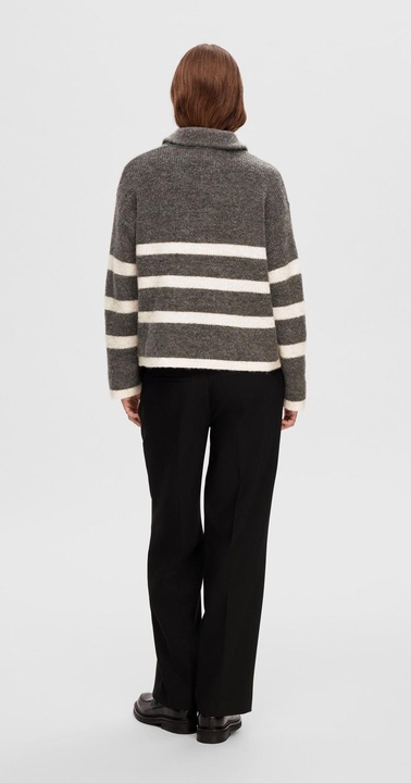 Produktbild Selected Femme Gestreifter Pullover (L)