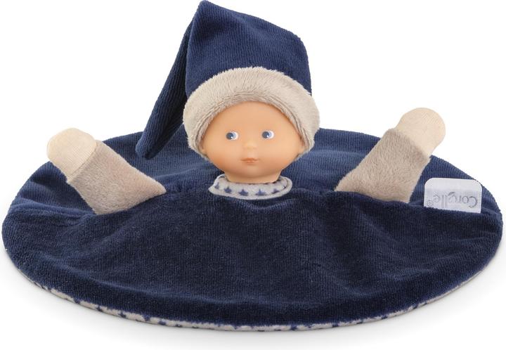 Productafbeelding Corolle Tidoudou – Marineblaues Kuscheltuch, 17 cm