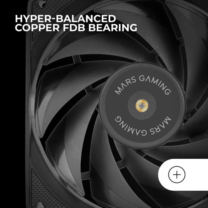 Produktbild Mars Gaming MF-NCLX2 (120 mm, 2x)