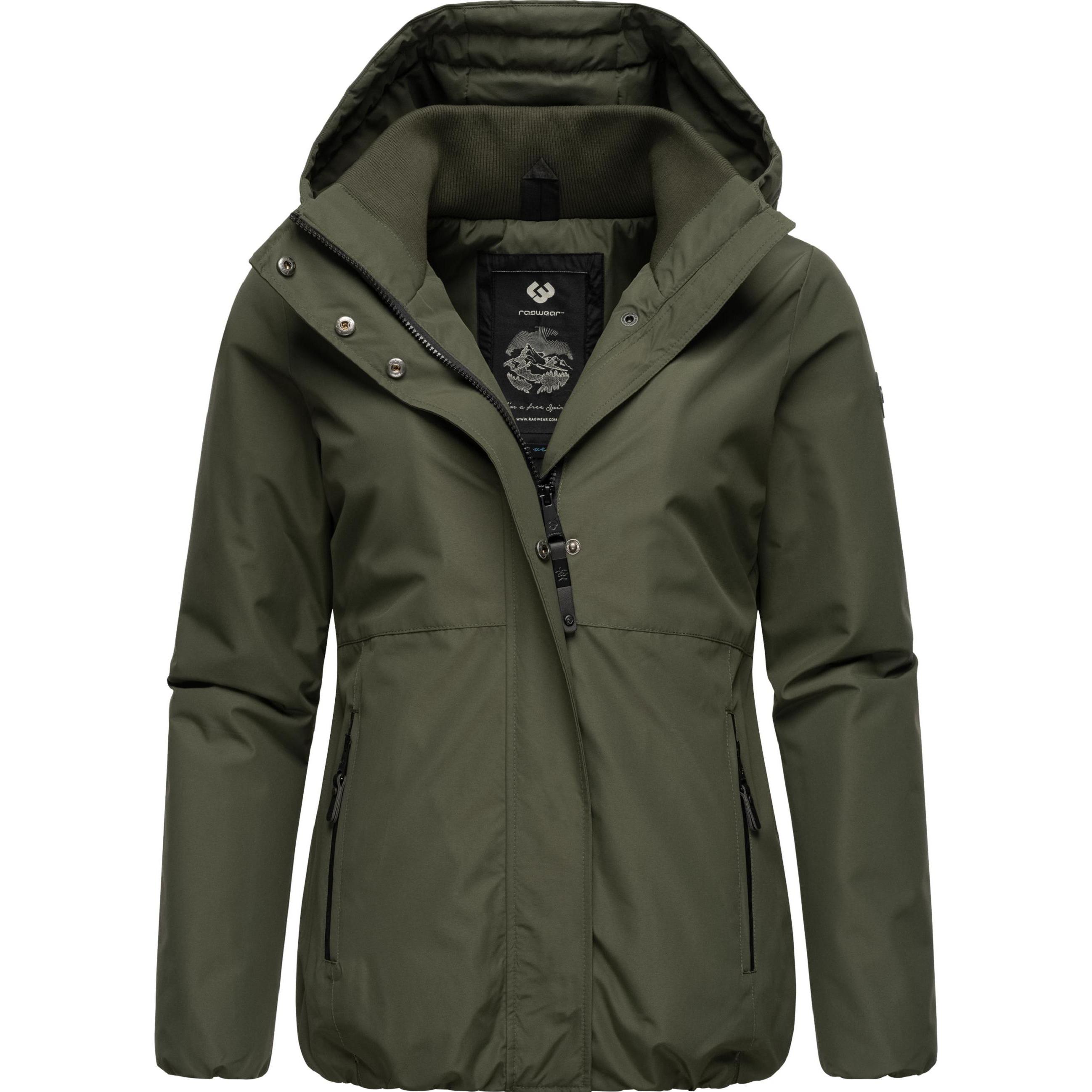 Ragwear, Damen, Jacke, Sunniva (3XL), Grün, 3XL
