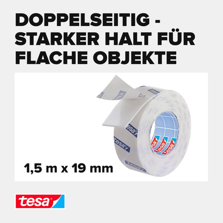 Actual product image tesa Powerbond double-sided mounting tape for tiles & metal (19 mm)