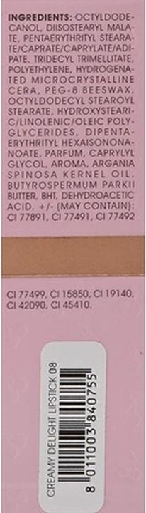 Immagine prodotto Naj Oleari NAJ-OLEARI Rossetto Cremoso Delizioso Trucco per Viso Donna 08 Rosa Malva (08 Malva rosa)