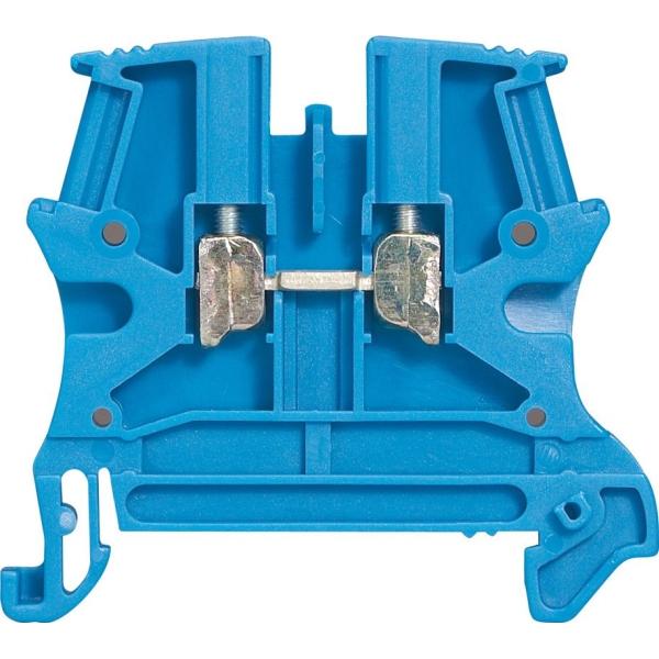 Legrand Zlaczka szynowa 2-przewodowa 6mm2 niebieska (037102)
