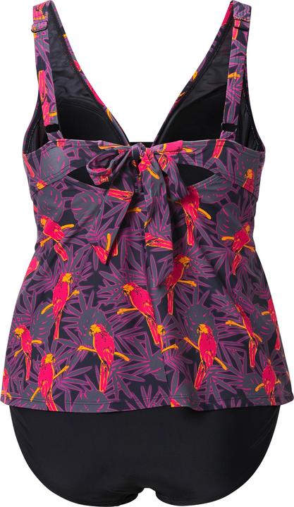 Produktbild Ulla Popken Tankini, Papageien, Softcups, Zierschleife, recycelt (60 H)